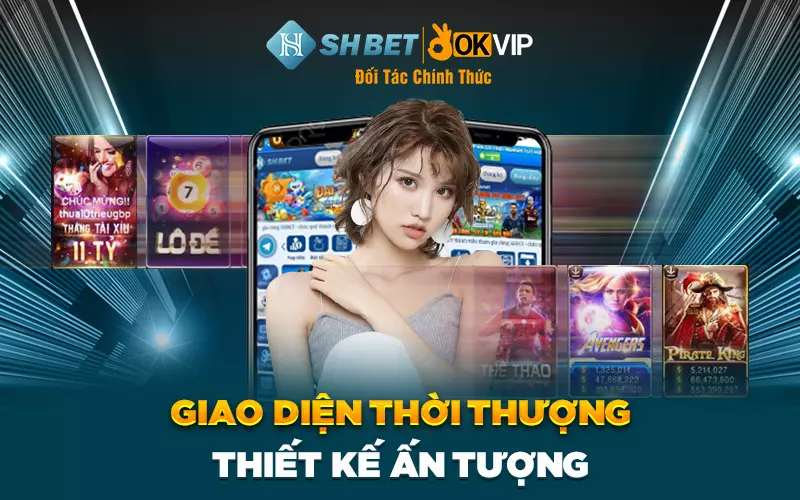 Giao diện thời thượng, thiết kế ấn tượng