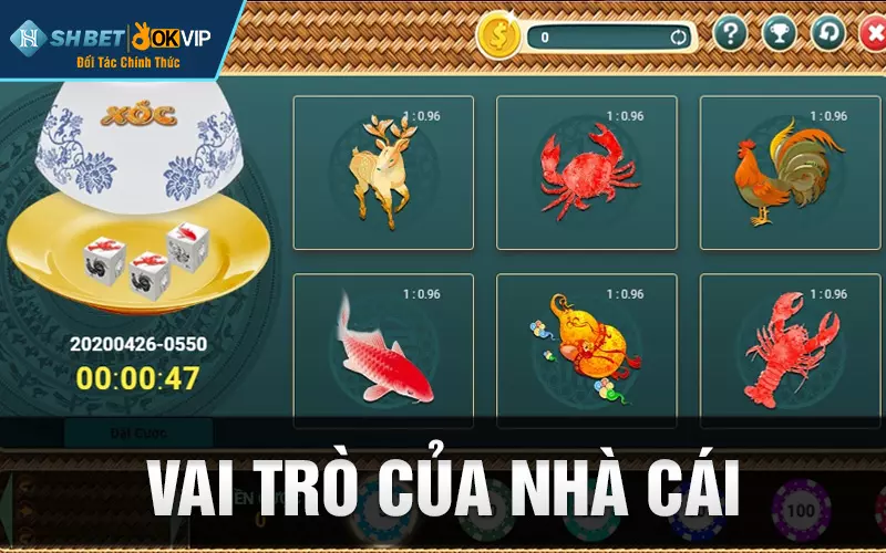 Vai trò của nhà cái